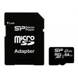  Atminties kortelė Kingston microSDXC 64GB UHS1 + Adapteris